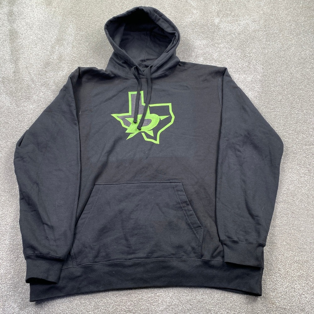 Fanatics Dallas Stars Hoodie Mens XL Black Texas State Logo Pullover NHL